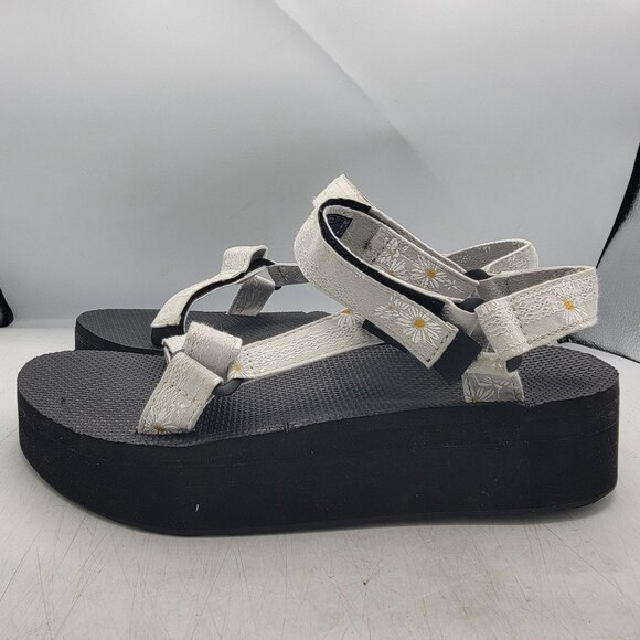 Teva Flatform Universal Gloriosa Womens 11 Platform Floral Sandals 1125203 - Picture 11 of 12